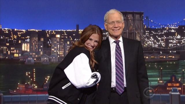 Julia Roberts, Paul Shaffer, Ryan Adams