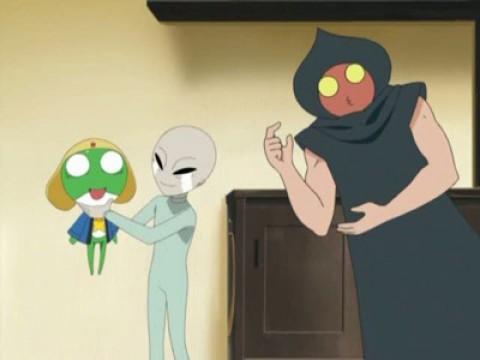 La tropa Keroro debuta en la tele
