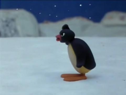 Pingu costruisce un igloo