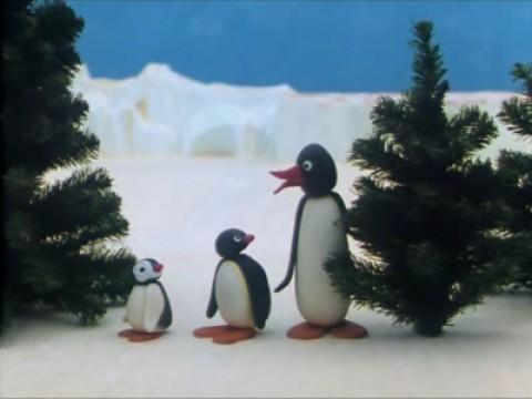 La Famiglia di Pingu Festeggia il Natale