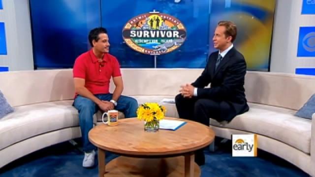 The Early Show: Survivor Season 22 Winner Cheque Presentation