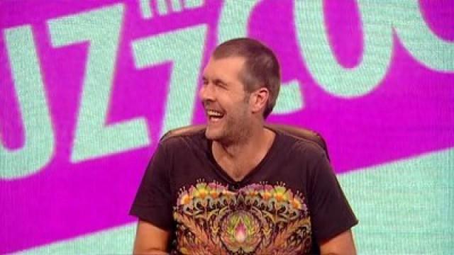 Rhod Gilbert, Greg Davies, Martin Kemp, Gabby Logan, Jeremy Reynolds