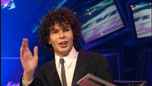 Simon Amstell, Nick Knowles, Kenzie, Aaron Gilbert, Russell Howard