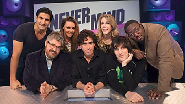 Stephen Mangan, Kayvan Novak, Michelle Heaton, Katherine Ryan, Sway