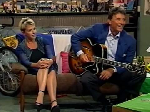 Leslie Ash, Sacha Distel