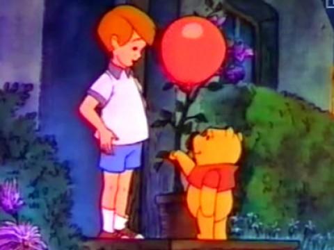 Pooh nel pallone