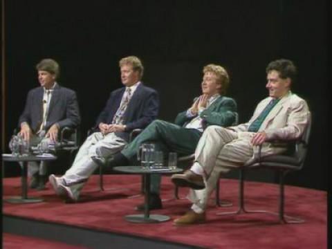Archie Hahn, Rory Bremner, Jimmy Mulville, John Sessions