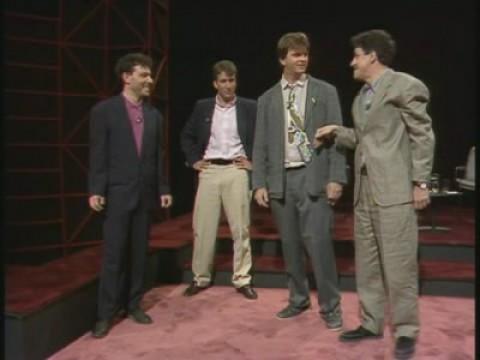Richard Kaplan, Griff Rhys-Jones, Paul Merton, John Sessions