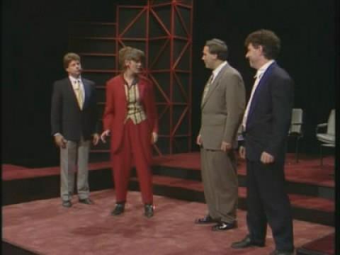 Archie Hahn, Josie Lawrence, Tony Slattery, John Sessions