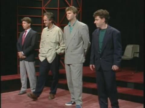 Archie Hahn, Jonathan Pryce, Paul Merton, John Sessions