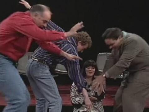 Jim Sweeney, Steve Frost, Josie Lawrence, Tony Slattery