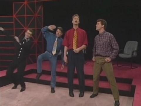 Greg Proops, Archie Hahn, Ryan Stiles, Chip Esten
