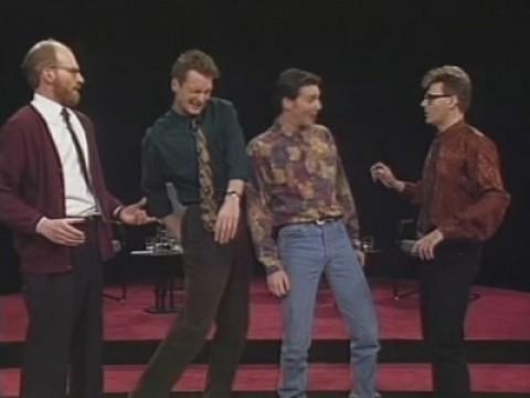 Greg Proops, Ron West, Ryan Stiles, Brad Sherwood