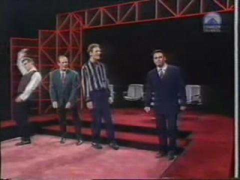 Greg Proops, Ryan Stiles, Colin Mochrie, Tony Slattery