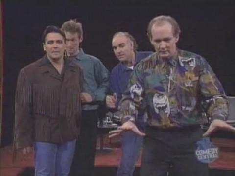 Steve Frost, Colin Mochrie, Ryan Stiles, Tony Slattery