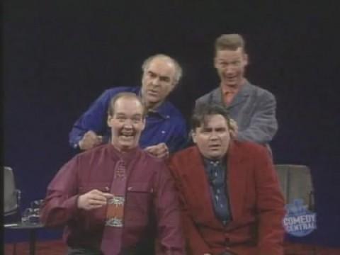 Steve Frost, Colin Mochrie, Ryan Stiles, Tony Slattery