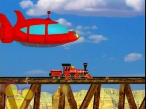 Vai ad Ovest giovane treno