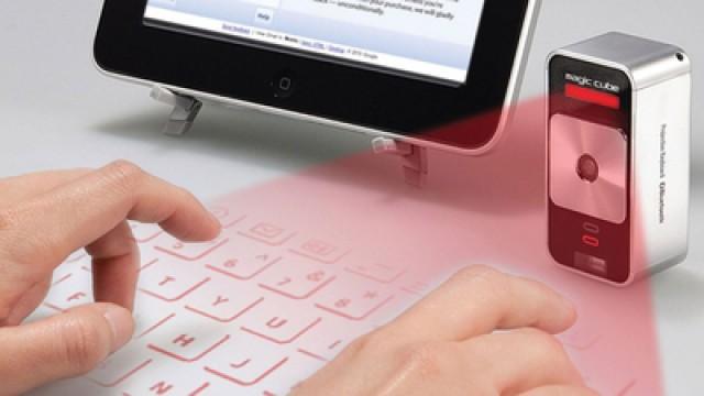 Magic Cube: Prodigy Laser IR Projected Keyboard from CES 2012!