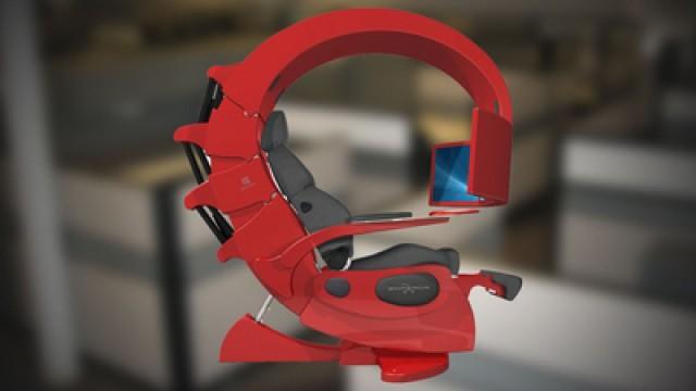Emperor 1510: The Perfect Work Station Chair For Programmers and Gamers at CES 2012