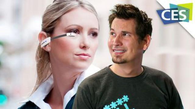 Vuzix Debuts the M100, an Android Powered Monocular Display - CES 2013