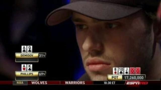 $10,000 No-Limit Hold'em Main Event Final Table Part 1