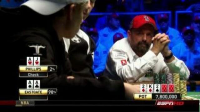 $10,000 No-Limit Hold'em Main Event Final Table Part 2