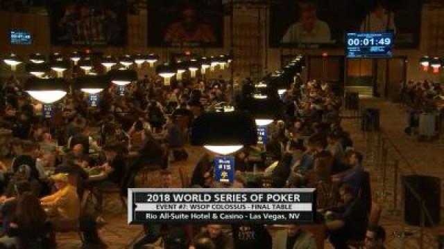 Event #7: COLOSSUS - $565 No-Limit Hold em Final Table