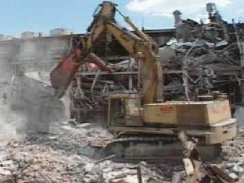 At the Demolition Site