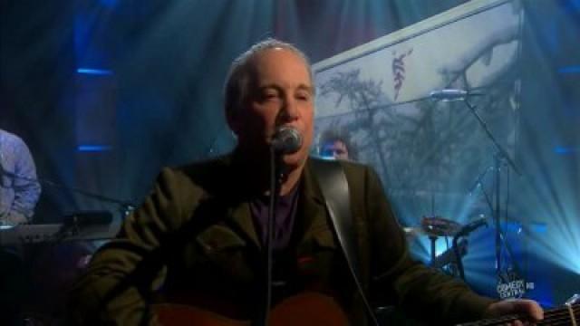 Amy Sedaris and Paul Simon