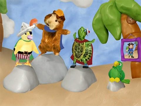 Les Wonder Choux sauvent le perroquet du pirate