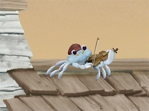 Les Wonder Choux sauvent le Crabe violoniste sur le toit
