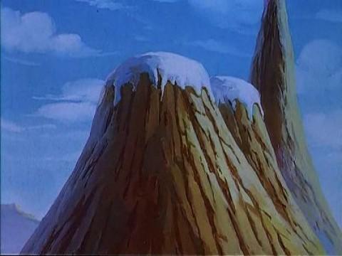 El volcán dormido