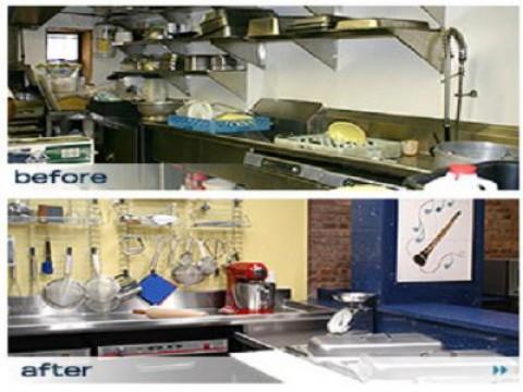 A Kicked Up School Kitchen