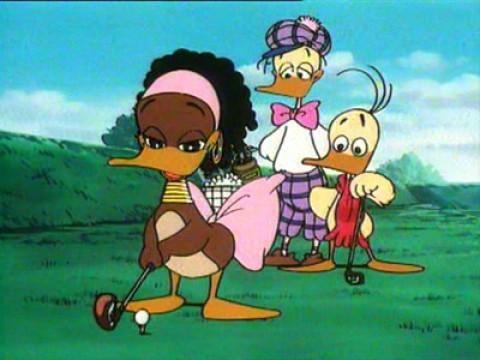 Een partijtje golf