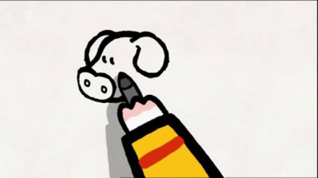 Didou, dessine-moi un cochon