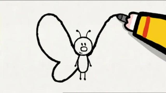 Didou, dessine-moi un papillon