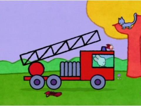 Didou, dessine-moi un camion de pompier