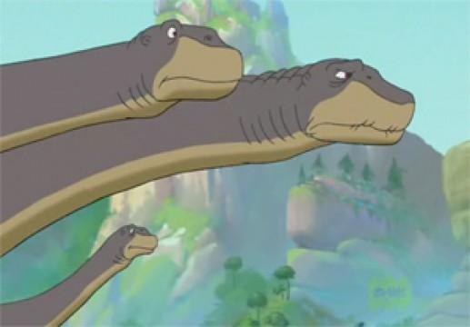 Il piccolo brontosauro vanitoso