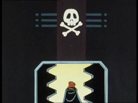 Bandiera pirata nello spazio