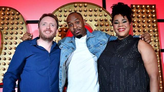 Dane Baptiste, Desiree Burch, Chris McCausland