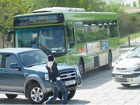Bus Línea 629, 07:43 horas
