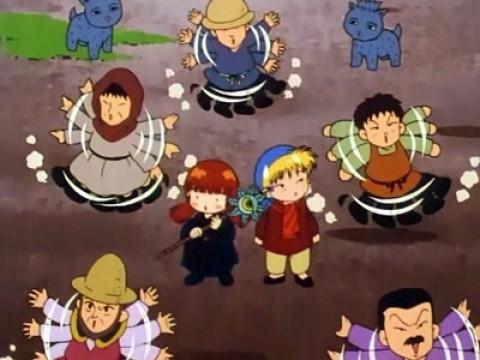 Riot In Over-here Village! Mystery of the Black Picture Book