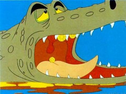 Kroko mit Brillanten