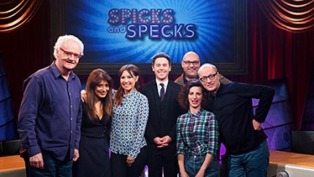 Richard Gill, Ade Edmondson, Felicity Ward and Shappi Khorsandi
