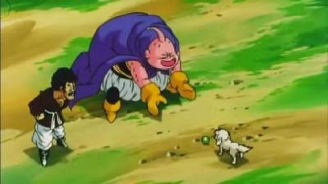Mr. Satan calma Majin Bu