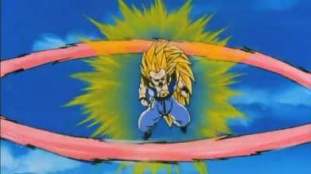 Gotenks gioca a pallavolo con Majin Bu
