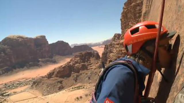 Wadi Rum: Escalada entre las dunas