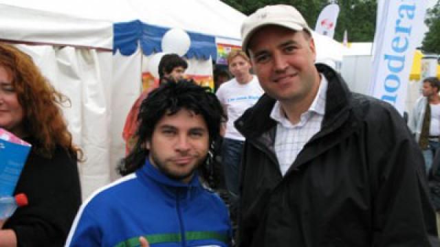 Al-Fadji på Pridefestivalen