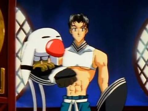 Battle against four guardian-deities