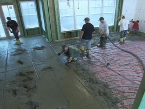 Stone Cottage – Concrete Floors